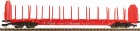 525405 Fleischmann 4 axle universal flat car type Rnoos644